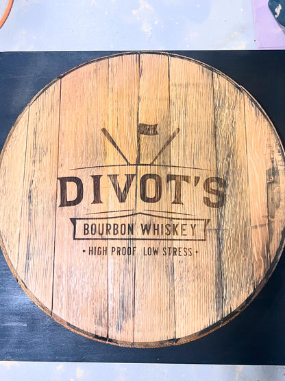 Custom Engraved Barrel Head