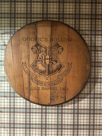 Custom Engraved Barrel Head